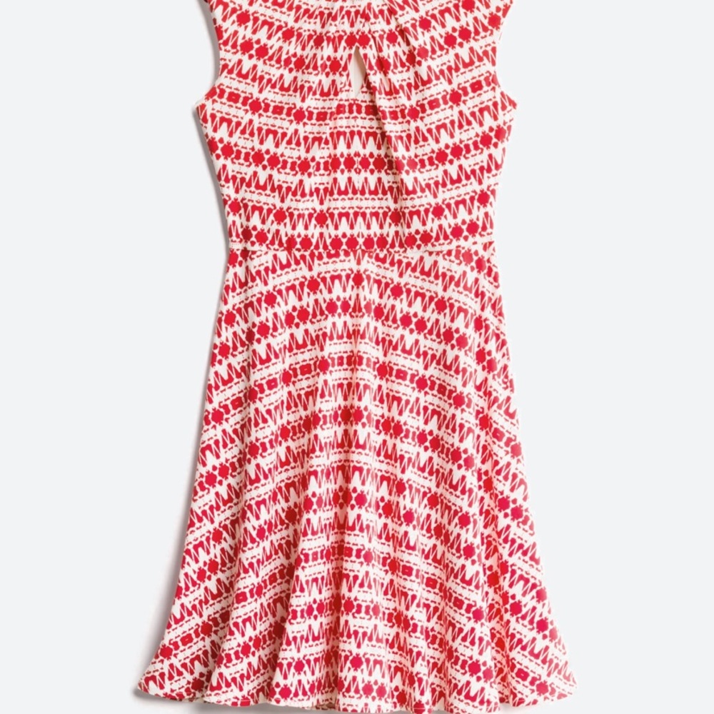 Wisp Key Hole Aline dress